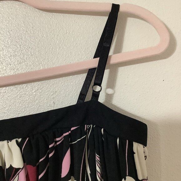 Vintage Y2K Dark Feminine Romantic Ruffle Fairy Babydoll Dress M VTG 2000s - Picture 5 of 11